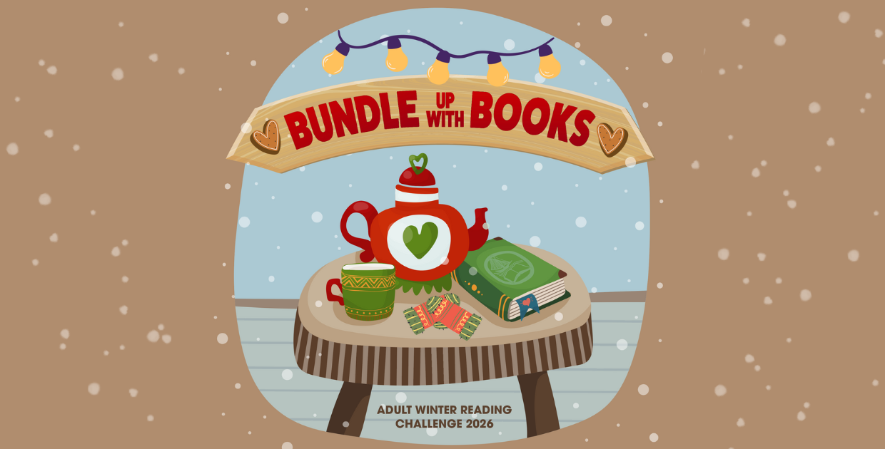 Bundle Up with Books | Adult Winter Reading Challenge 2026